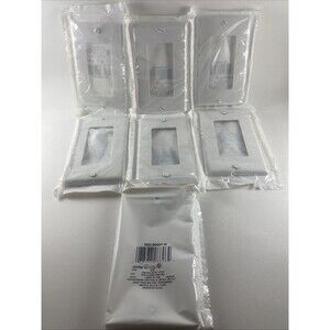 Decora 1-gang Wall Plates, White | Leviton Plate Of Home Outlet Electricity 7